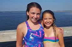 old year beach friends swimmers rescue cbc two friend surrey who olds pictured cox lily hunter kate another well pulled