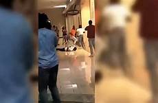 mall stomping fight