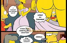 simpsons hentai habits old edna comic krabappel cartoon sex comics croc part