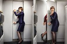 flight sex toilet having caught attendants attendant mile high plane woman club british passenger airline just