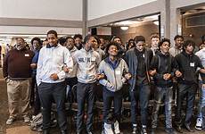 youth male uwm young summit men hundreds draws campus arm solidarity gather hennessey elora support another