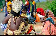 odisha women ethnic kondh india group market place stock alamy woman girl