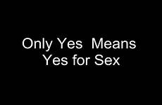 yes means only