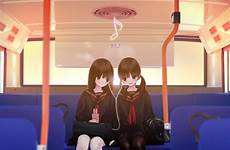 anime original bus school sitting safebooru respond edit posts girls