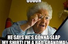 imgflip grandma refusing nap time reply slap
