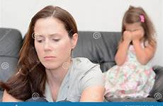 sad daughter mother crying background age young her child stock abuse