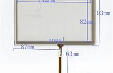resistive touch screen intermediate outlet peripheral wire inch four