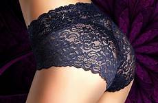 lace panties underwear sexy women waist high seamless openwork breathable