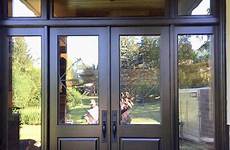 double entry doors front exterior door glass windows sidelights large amberwood amberwooddoors clear dual choose board