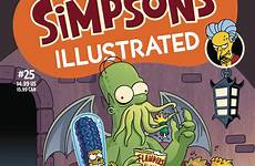 simpsons illustrated comics comic book treehouse horror bongo bart review games anime reviews covers relisted