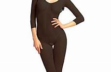 bodystocking long crotchless lingerie sheer sleeve buycheappy fishnet sleeves stretchy womens
