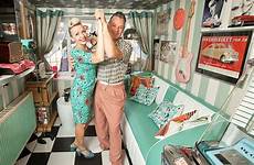 1950s lives 1950 their dedicate decade aspect diner entire decorating even every building style house couple