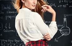college girl beautiful front blackboard stock format