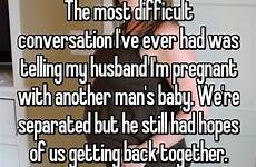 pregnant whisper wives captions telling confessions