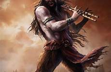 satyr mythological marsyas faun mythology mythologie satyre grecque demon moonchild cgsociety races personnages humanoid créatures satan god