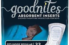 goodnites inserts absorbent bedwetting underwear huggies 33ct