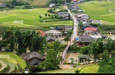 village rural vietnamese riverside sa alamy northern near street main pa shopping cart