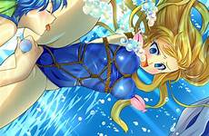 underwater peril breath drowning anime gelbooru bound bubble