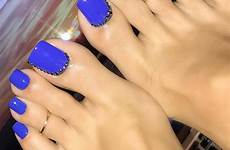 toenails pedicure pedichiura albastru nuante pedicures pedi
