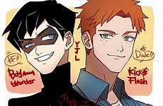 robin justice flash kid young deviantart bak hanul wally dc grayson cartoonbucket west titans teen fan league anime richard cartoons