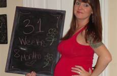 pregnant weeks week preggo pic