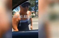 road breast her rage woman flash bizarre flashes boob newshub incident angrily australia nz
