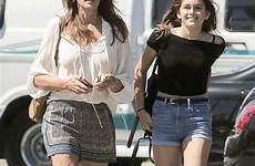 kaia gerber crawford cindy daughter model shorts summer her prowess presley mom crawfords mirrors mother style real alike look shop