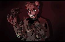 gif nights five fnaf freddy nightmare anime meme animatronics gifs foxy fazbear scary kinda night freddys know animation google cool