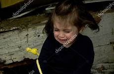kidnapped child hostage stock tied girl abused rope hands victim missing trapped depositphotos cage terrified locked restricted stress struggle emotional