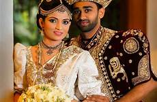 sri wedding lankan saree kandyan bride dress brides groom weddings couples makeup beautyful choose board