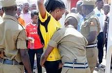 uganda female police women security ugandan search touching searching fans fondling sensitive joke comes football around when male nairaland areas