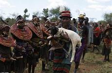 ceremony pokot girls tribal marriage women traditional wedding kenya into girl lamb man cow using kenyan initiation heartbreaking moment sold