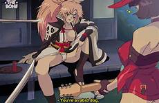 baiken guilty gear rule34 bluethebone retro xxx rule deletion flag options panties ass