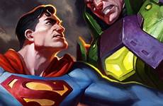 lex superman vs luther luthor artwork dc wallpaper comics wallpapers comic largeimages