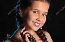 teenage portrait happy young girl stock depositphotos