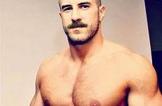 bald beard pecs bearded cesaro calvos bod betten heraus dilf barbados mannen behaarde pelos movember grappler orgullolgbt mustache