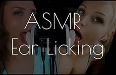 ear asmr licking compilation eating