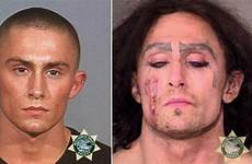 meth addiction mugshots teen handsome mirror into show horror reality addled transformed adult shot