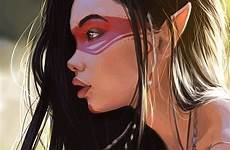 elf fantasy tribal elves indigenous elfe elfes druid darkdreams elven macedo elfa rpg vibe