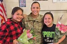 daughter military mom surprises