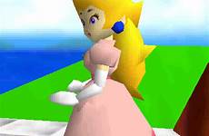 gif peach mario 64 princess super n64 gifs animated gifer nintendo bowser toadstool toad giphy