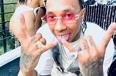 onlyfans leaked tyga rapper kylie partying launching after