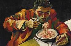 guttuso renato mangia pasta christies 1987 1912 dipinti 1911 christie mangiatore nell gattuso ritratti pellin