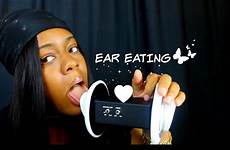 asmr ear eating mic 3dio sounds