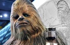 chewbacca wars star wookie proof coin range silver classic gold continues ginger agaunews
