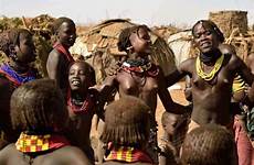tribe omo tribes village ethiopia dansing