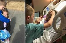 brother sister sooter dying comforting sibling proves heartbreaking