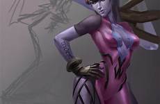 logan cure overwatch widowmaker logancure behance speedpaint