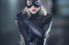 catwoman absentia corset veil costume cat cosplay model woman halloween costumes deviantart sexy da blonde latex women comments timeless trends