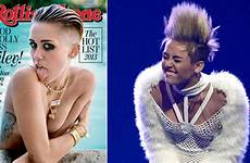 cyrus miley rolling stone tongue wrecking ball talks morals weird topless foxnews america bare singer doesn issue covers left much